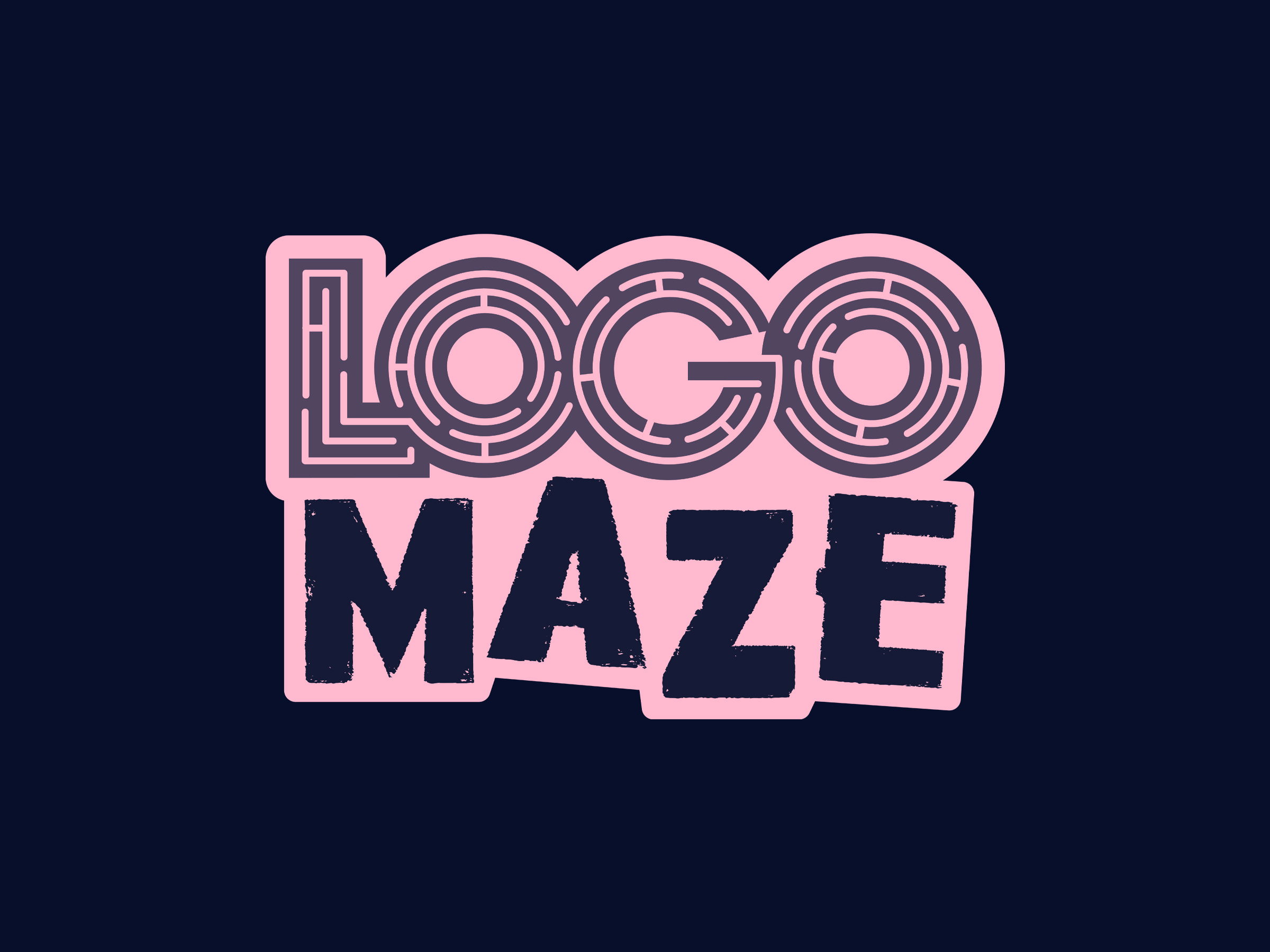 Vorschau: Spieldesign Logo Maze