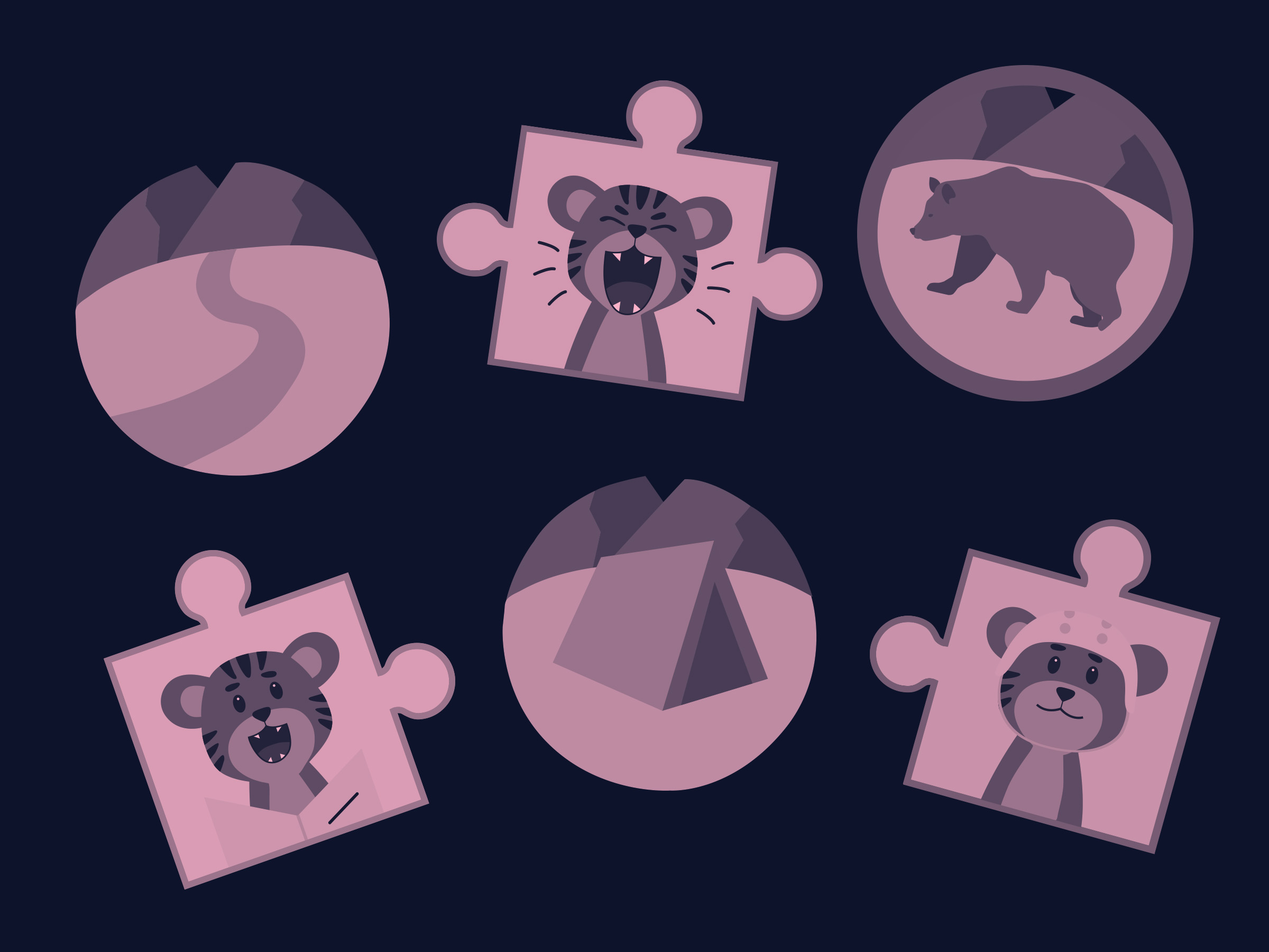 Vorschau: Piktogramme Kindergarten & Camping